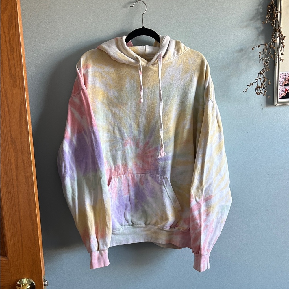 Colorful Tie-Dye Hoodie